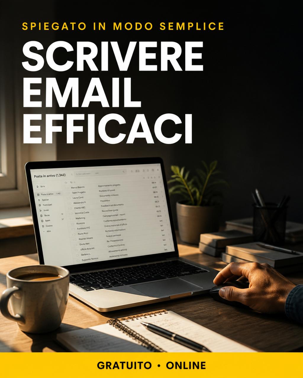 Locandina del corso: Scrivere email efficaci