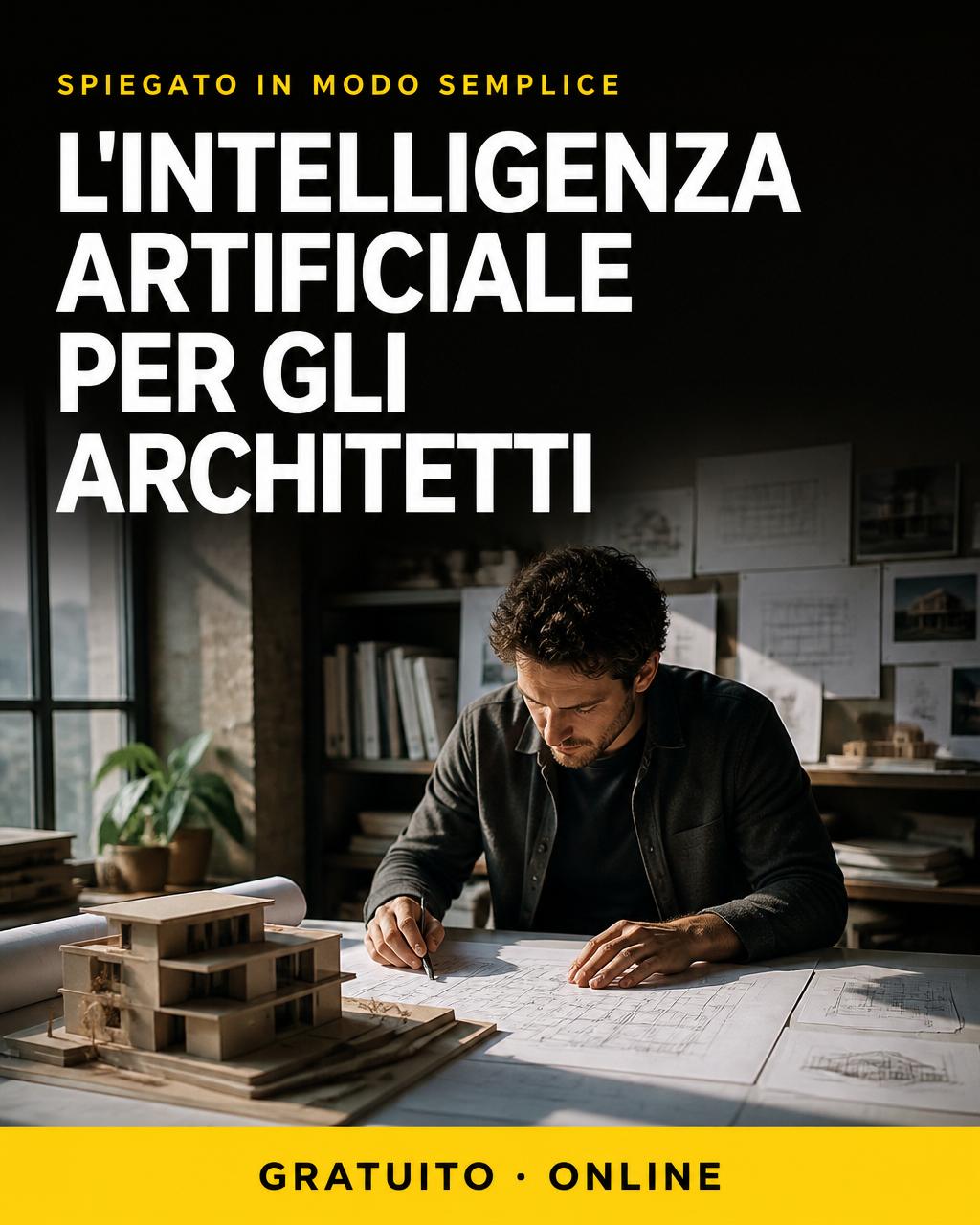 Locandina: IA per architetti — le basi
